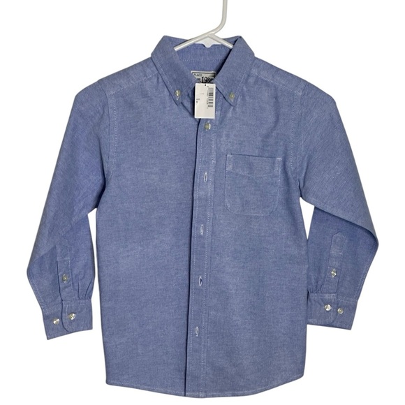 Place Blue Button Down Shirt Casual Fit - Picture 1 of 8